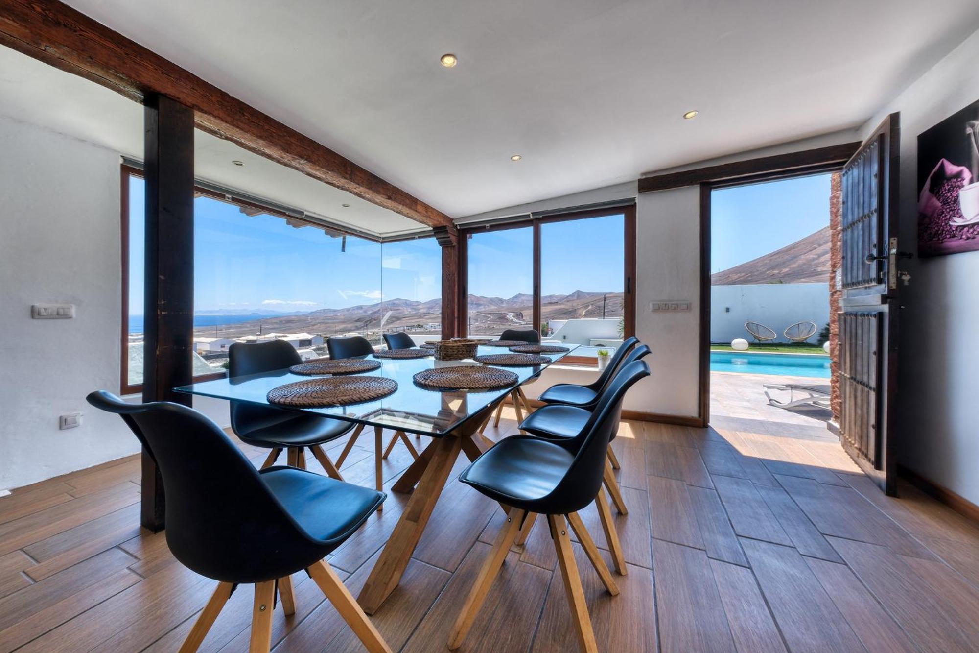 Villa Macher Piscina Y Bar Piscina Тіас Екстер'єр фото