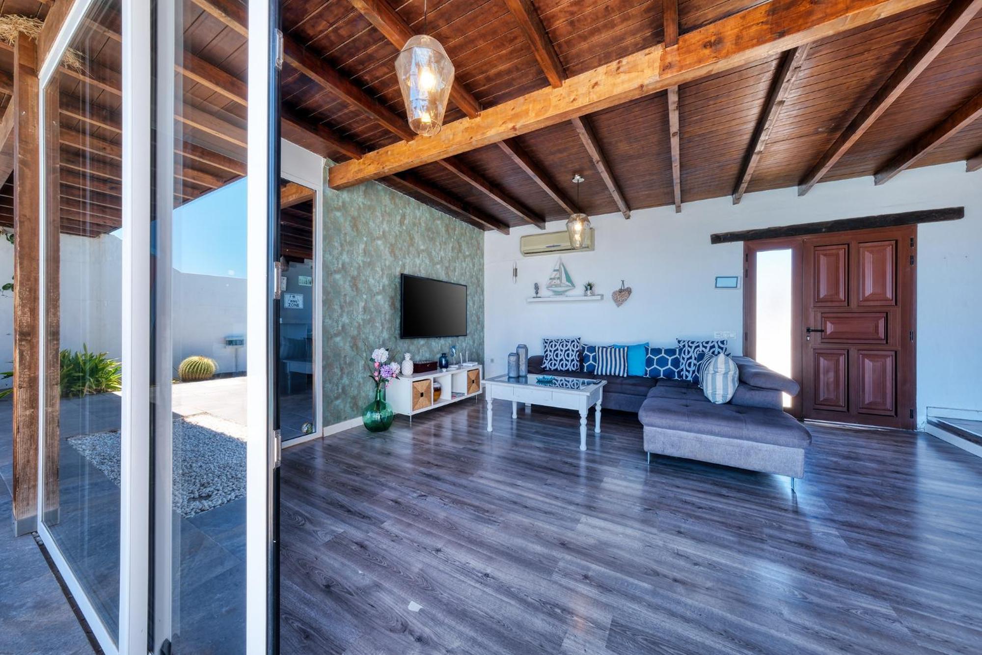 Villa Macher Piscina Y Bar Piscina Тіас Екстер'єр фото